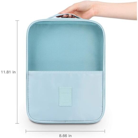 Shoe Bag Holds 3 Pair of Shoes for Travel and Daily Use Storage Pouch - Picture 2 of 8